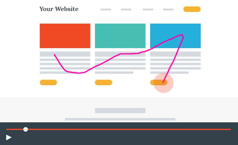 A website showing a 594% increase in application completion through the implementation of tracking and data systems.